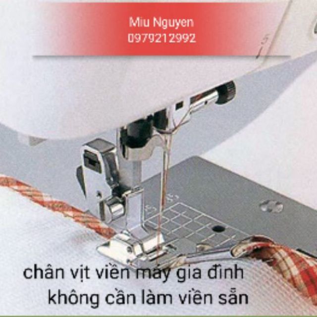 Chân vịt viền máy gia đình