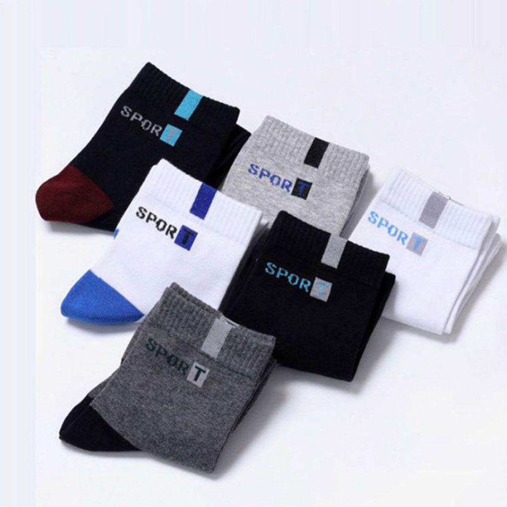 MAX 10 pairs Fashion Winter Trend Keep Warm Sock New Man Absorb Sweat Breathable Middle Tube