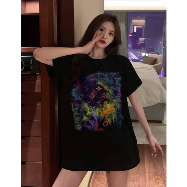 Áo phông V.L Form thụng chất cotton minn được săn đón trong năm 2022 - ZADOLA FASHION