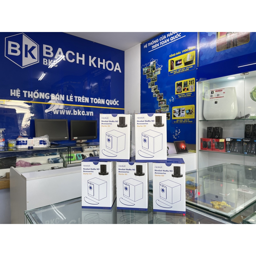 Bộ phụ kiện cho Robot hút bụi Neabot Nomo N1 Plus Hàng Chính hãng, Chất lượng tốt - Giao hàng siêu tốc