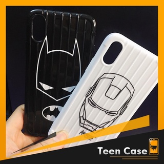 Ốp lưng Iphone vali 💝FREESHIP 50K💝 Bat-man và I-ron man AVENGERS. cho iPhone 6/6s/6plus/6sPlus/7Plus/8Plus/X/Xs