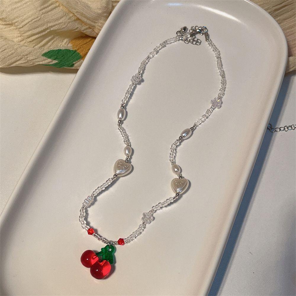 Vòng cổ Dạng Chuỗi Hạt Ngắn Phong Cách Bohemia Thời Trang Mùa Hè Cho Nữ WMES15H