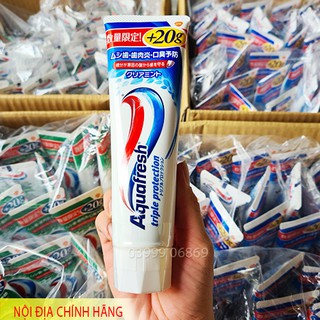 Kem đánh răng Aquafresh Nhật Bản 160g