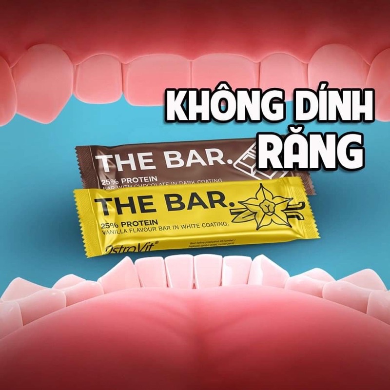 Ostrovit Protein Bar - Bánh Protein Bổ Sung Protein, Phát Triển Cơ Bắp