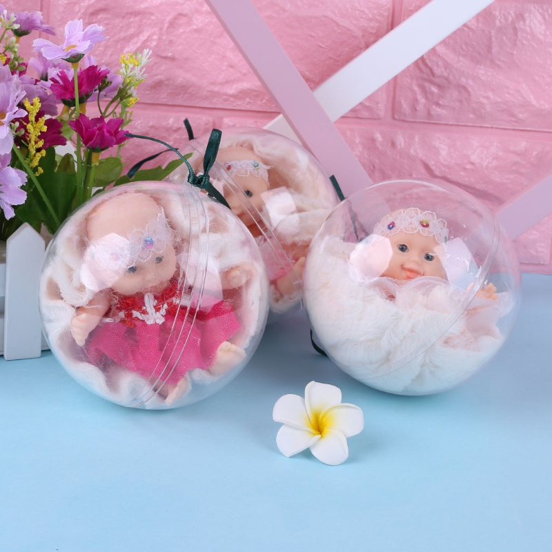 Búp Bê Trong Suốt Kích Thước 4 Inch Như Thật