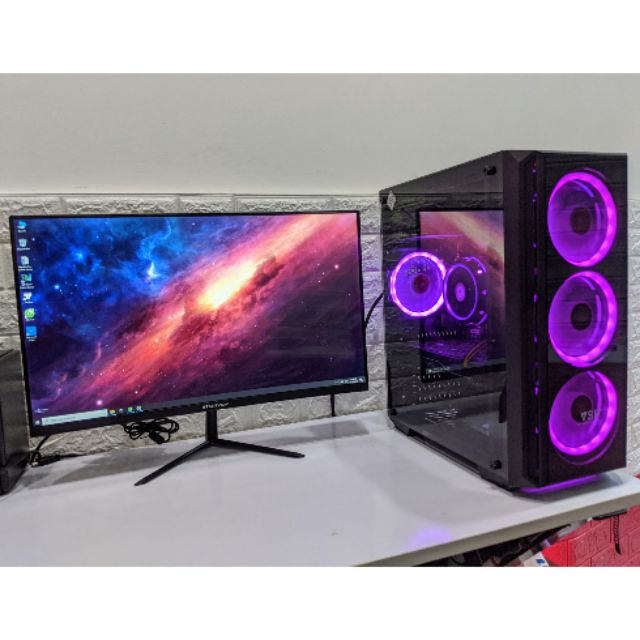 Full dàn pc i5 4590 + màn 24inch 75hz mới