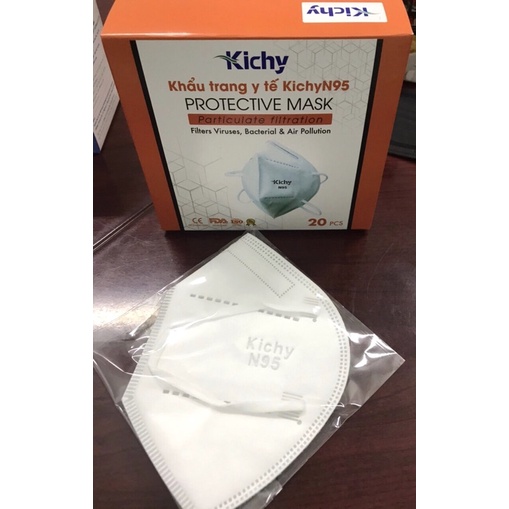 Khẩu trang N95 Kichy. Giá #50K/ 1 hộp 20 cái