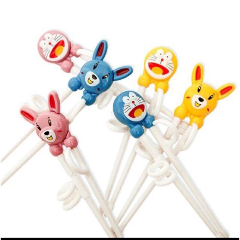 #Bé yêu #Đũa tập ăn, tập gắp siêu xinh ngộ nghĩnh cho bé có xỏ và không xỏ ngón hàng nhật - chịu nhiệt cao, bền, dẻo dai