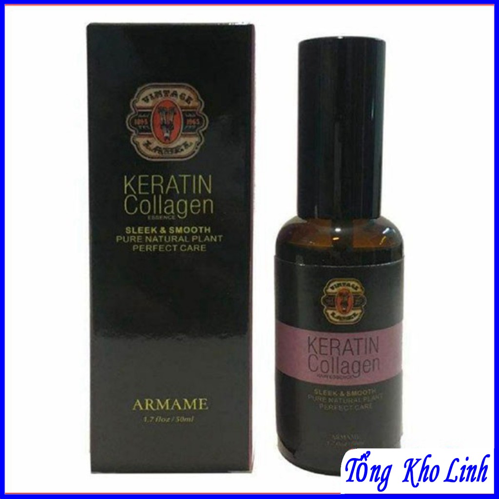 Tinh dầu dưỡng tóc Keratin Collagen Armame – Ý