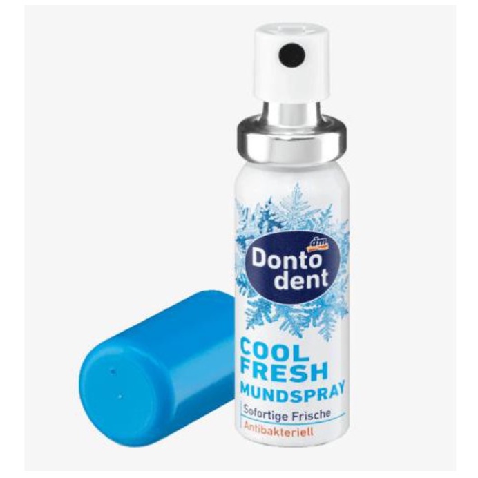 Xịt thơm miệng Dontodent &amp; Prokudent Đức 15ml kháng khuẩn khử mùi, thơm mát - Shop Viloet