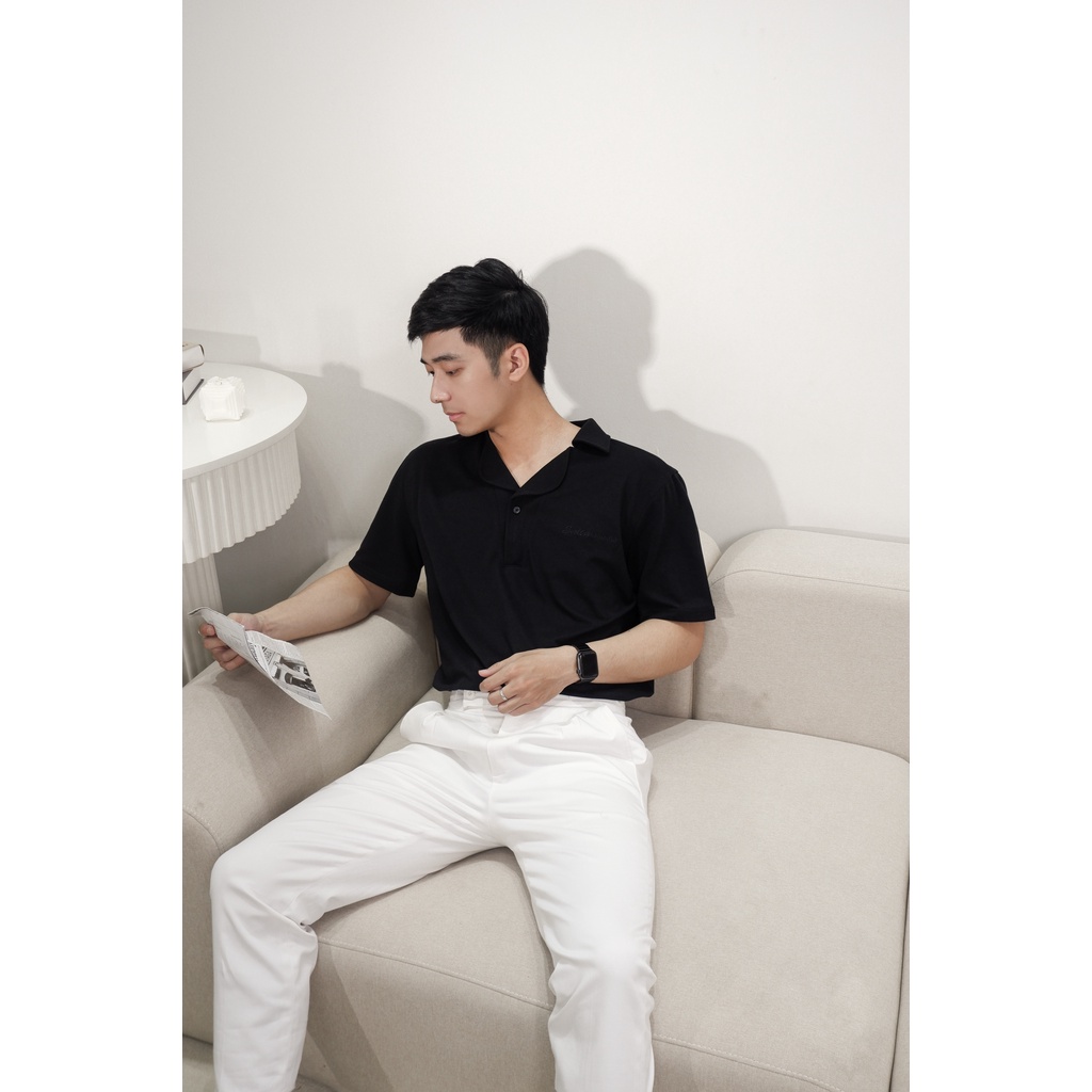 Áo Polo nam Scott vải cotton Farah Polo nhẹ mát