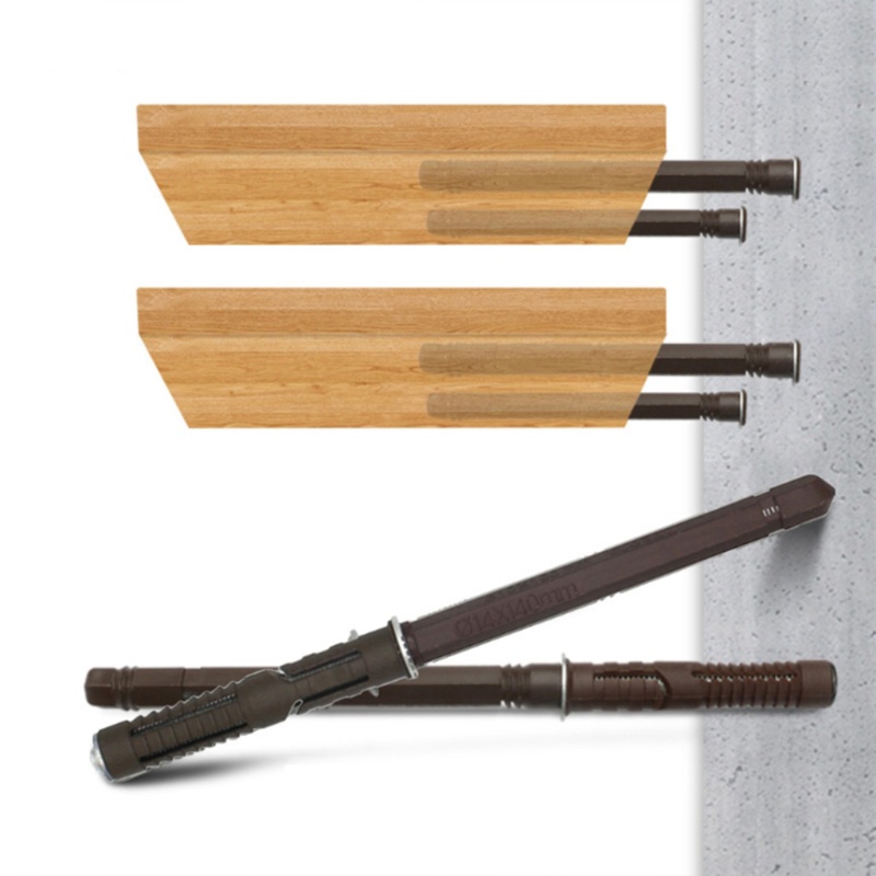 Kệ Gắn Tường Có Đinh Ốc Dùng Để Cố Định Đồ Đạc Tiện Lợi