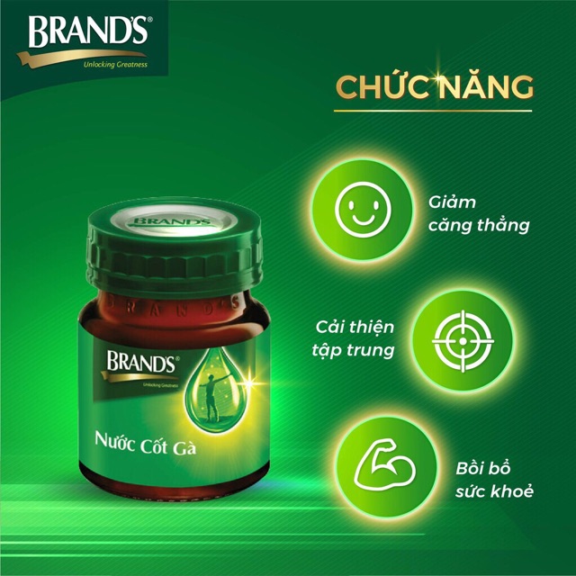 Combo 2 Hộp 6 Chai Nước Cốt Gà BRAND'S (42ml/Chai)-Freeship đơn hàng 50k