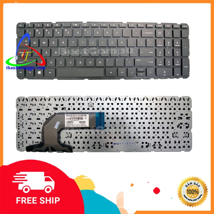 Bàn phím laptop HP. Pavilion 15-R042TU, 15-R012TX, 15-P047TU, 15-E
