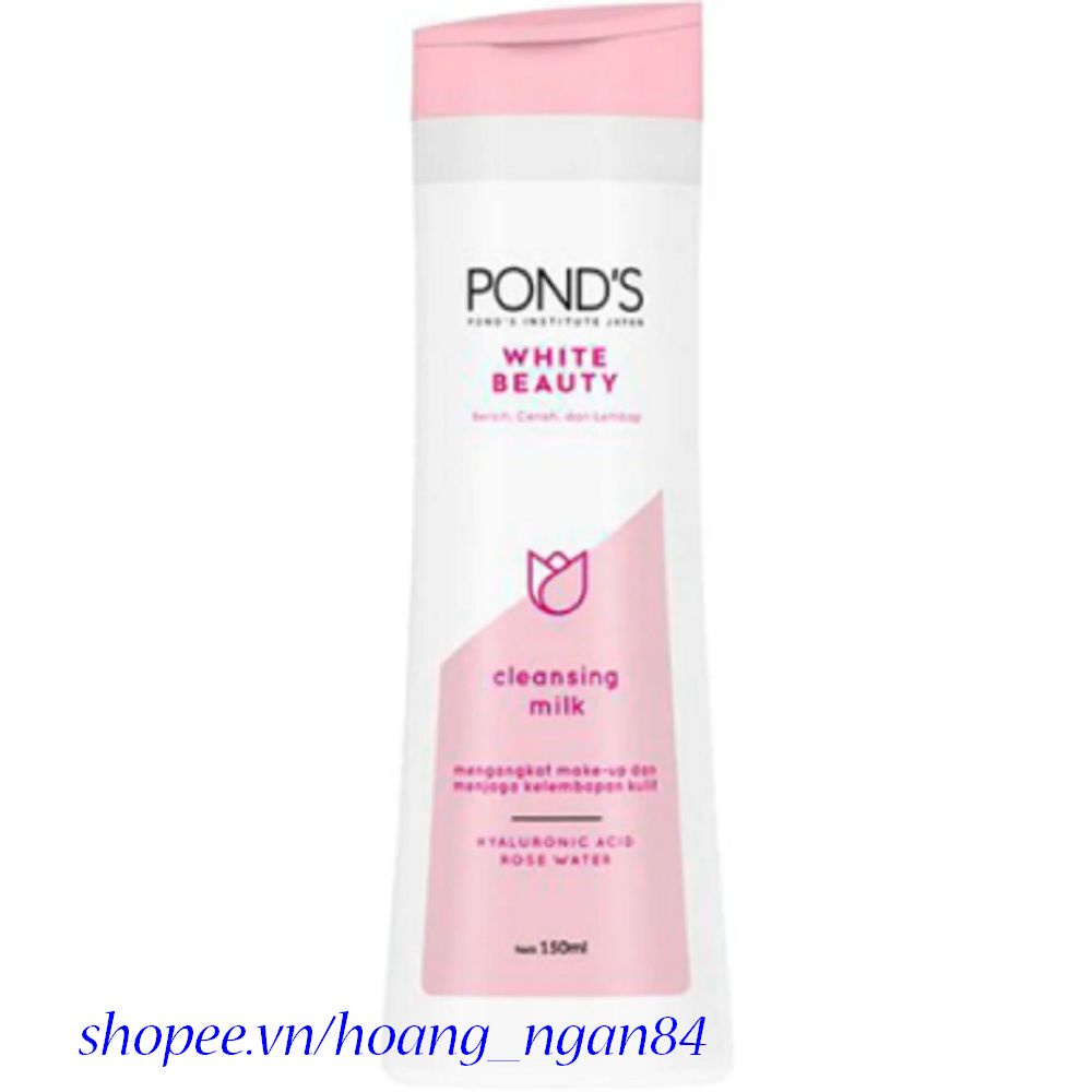 Nước hoa hồng dưỡng trắng da Ponds White Beauty Lightening Toner 150ml Hana18 cung cấp 100% hàng chính hãng