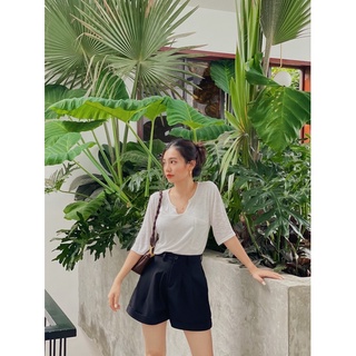 Áo thun basic nữ trắng trơn White Tee Reverclothings
