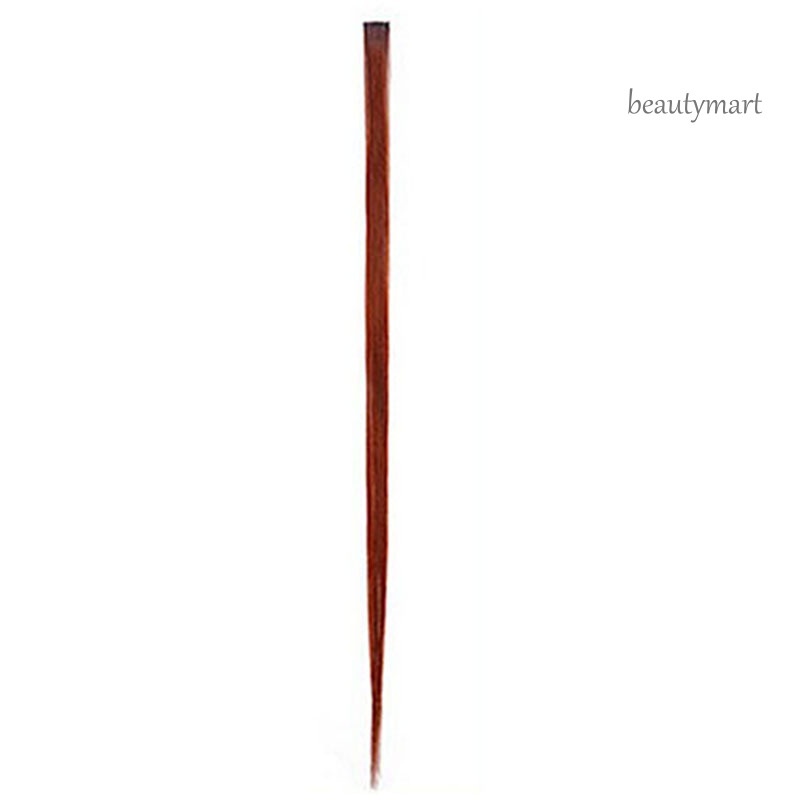 Tóc giả nối dài thẳng nhiều màu sắc bằng sợi tổng hợp cho nữ