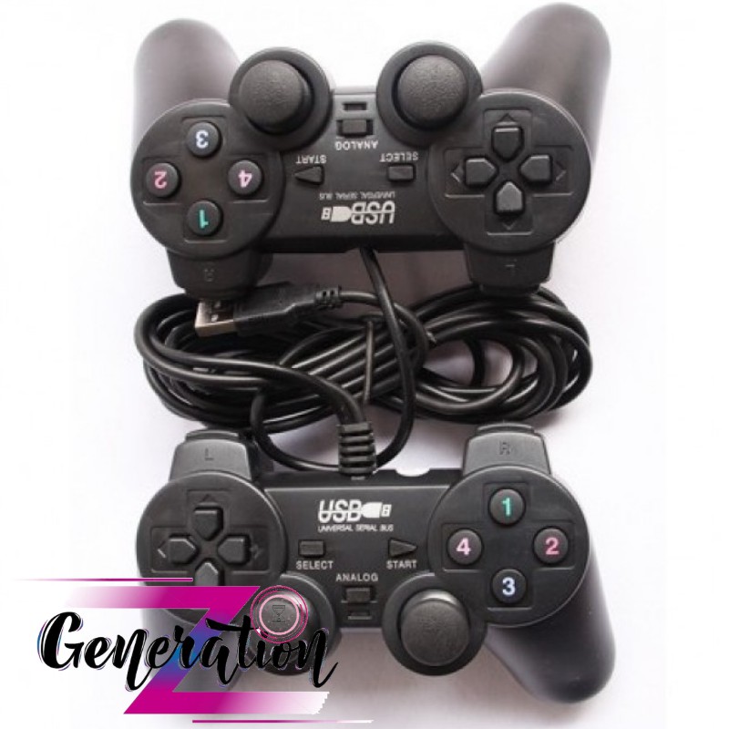 TAY CẦM CHƠI GAME ĐÔI RUNG EW-2008D - GAMEPAD ĐÔI RUNG EW - 2008D