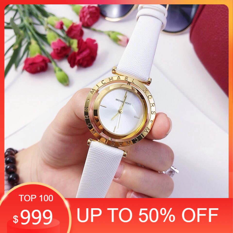 Đồng hồ nữ Michael kors mã Mk360 dây da thời thượng sang trọng độc đáo - Bảo hành 12 tháng