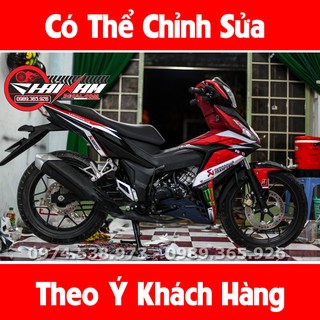 Tem Xe Winner 150 Trắng Đỏ