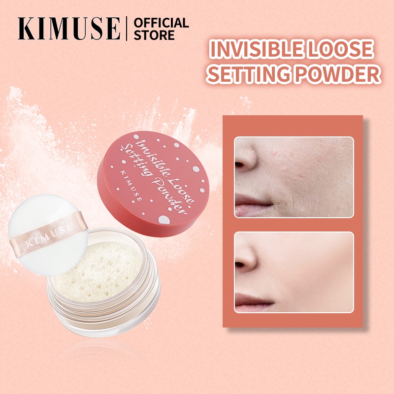  Bột Phấn Phủ Kimuse 8g 4 Màu Chống Thấm Nước8g