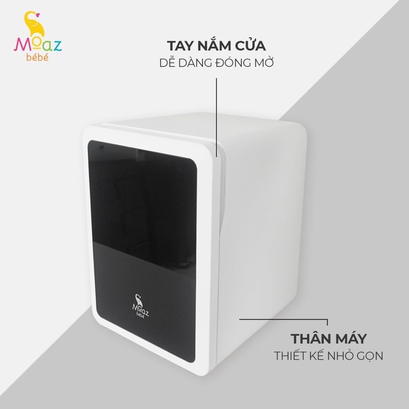 Máy tiệt trùng sấy khô tia UVC Moaz Bebe MB038