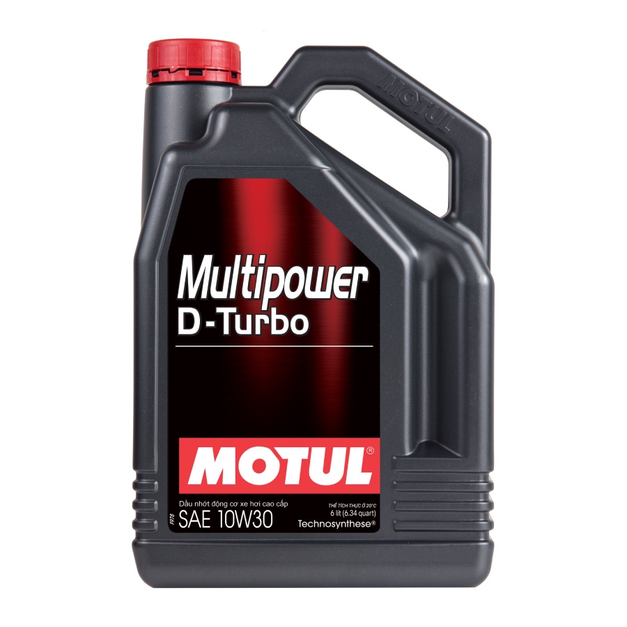 Nhớt Motul D-Turbo 10W30 Cao Cấp Cho Xe SUV, Bán Tải Máy Dầu 6L