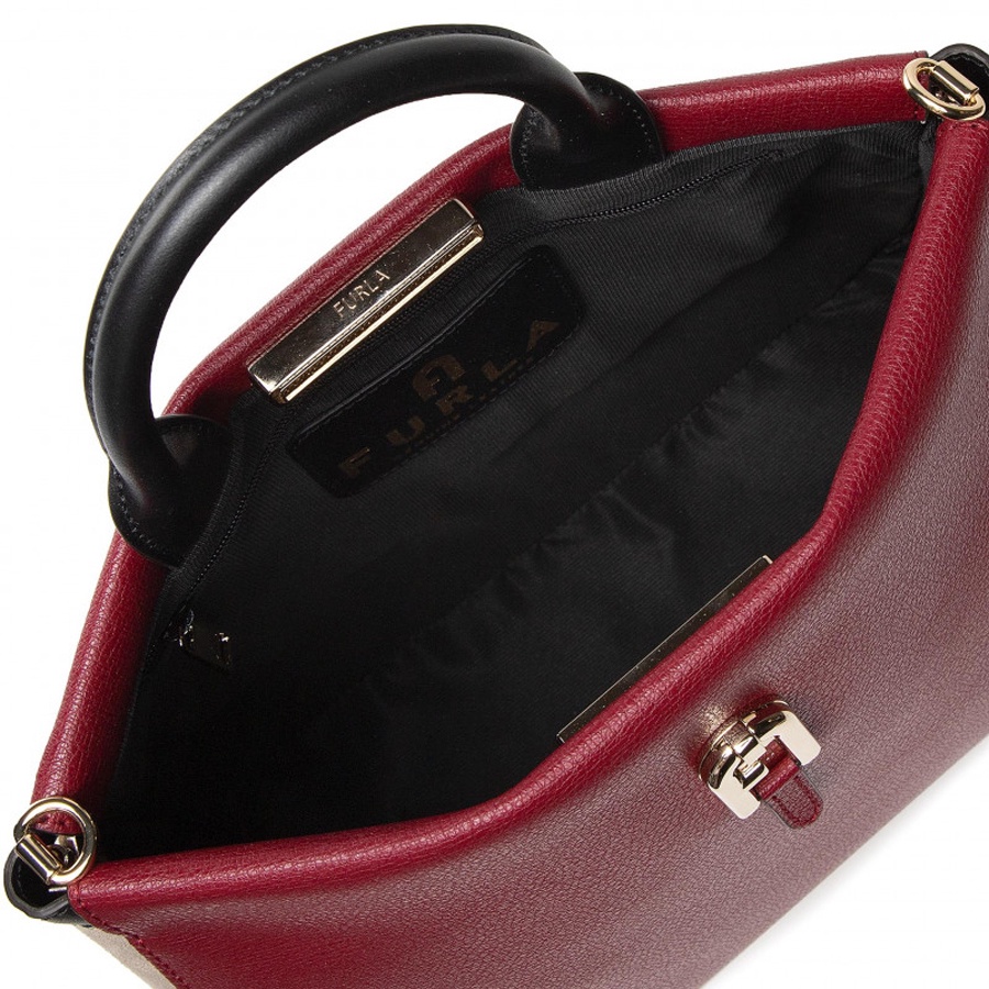 Túi Nữ FURLA Palazzo S Tote Vitello Milos Suede Vitello Sorrento