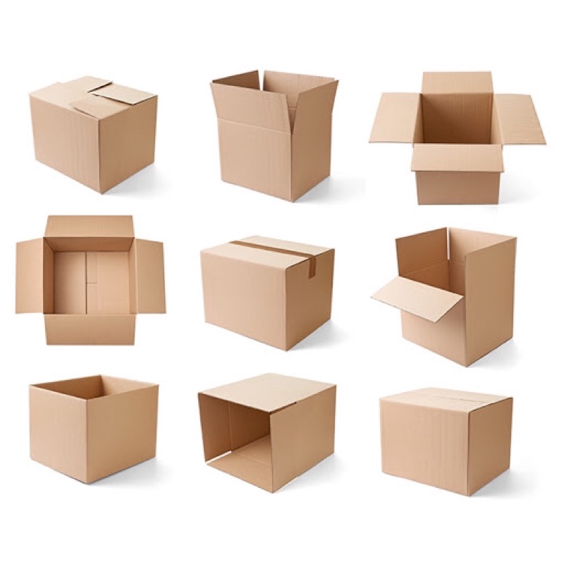 Thùng Hộp Giấy Carton Đóng Gói Hàng Cỡ Nhỏ Nhiều Kích Thước Khác Nhau [HỎA TỐC HCM]