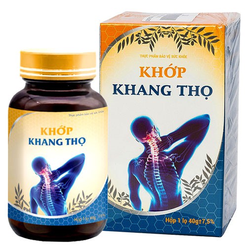 Khớp Khang Thọ  - Hỗ trợ giảm viêm khớp, giảm đau xương khớp, tê nhức tay chân (Lọ 40g)