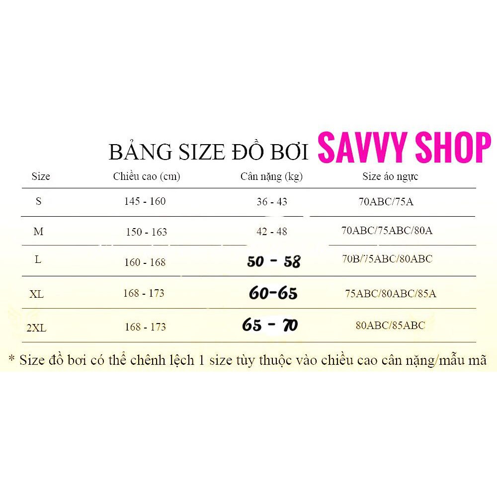 Đồ Bơi Nữ SV2MRB, Bikini 2 Mảnh, Monokini SAVVY Phong Cách Đẹp Mẫu Mới