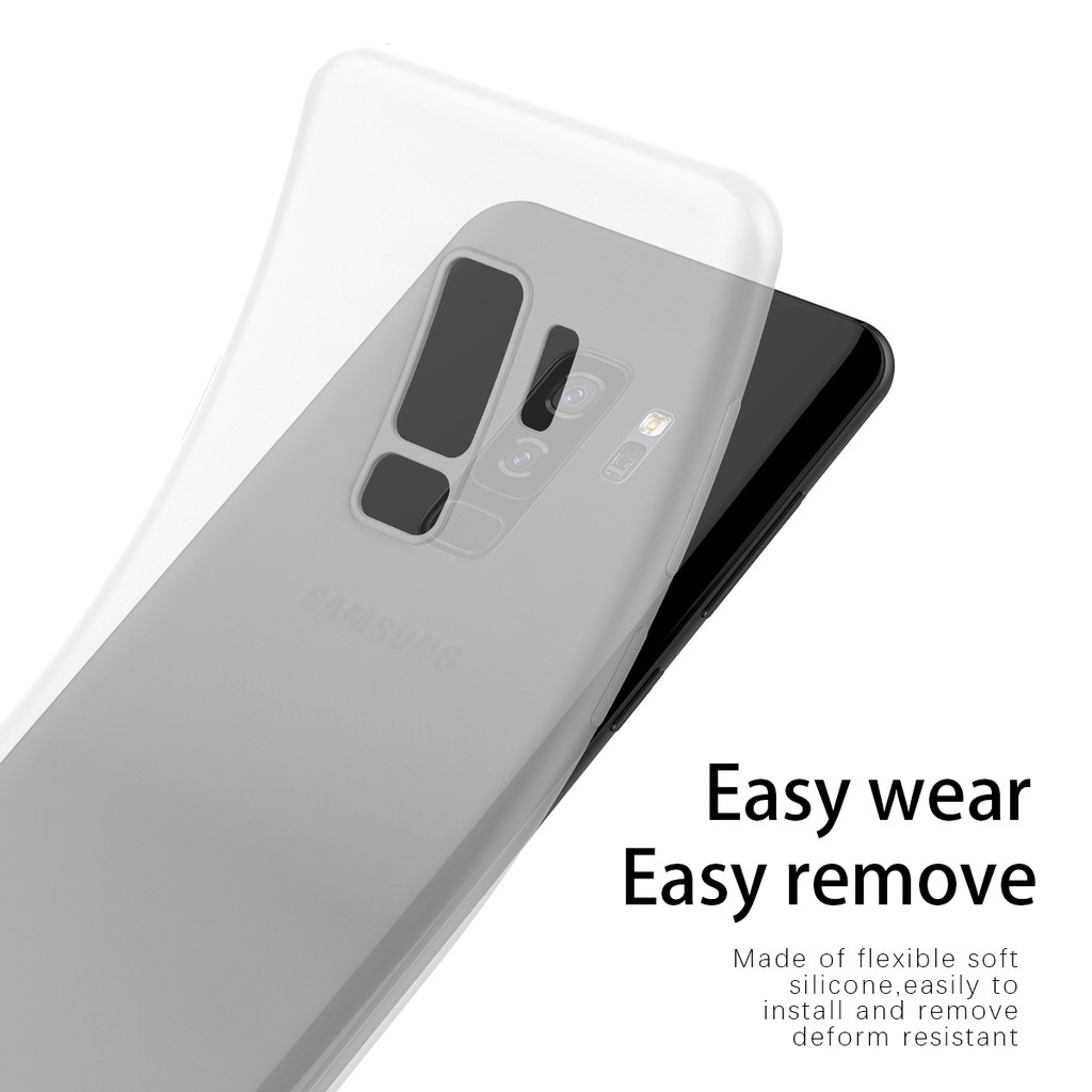 Ốp lưng cao su mềm siêu mỏng cho Samsung Galaxy S9 | BigBuy360 - bigbuy360.vn