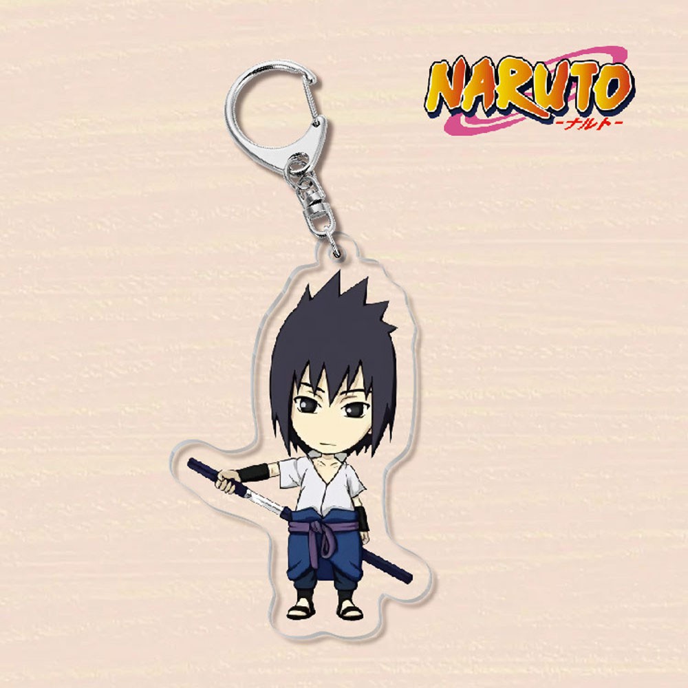 Móc khóa họa tiết hoạt hình Naruto dễ thương