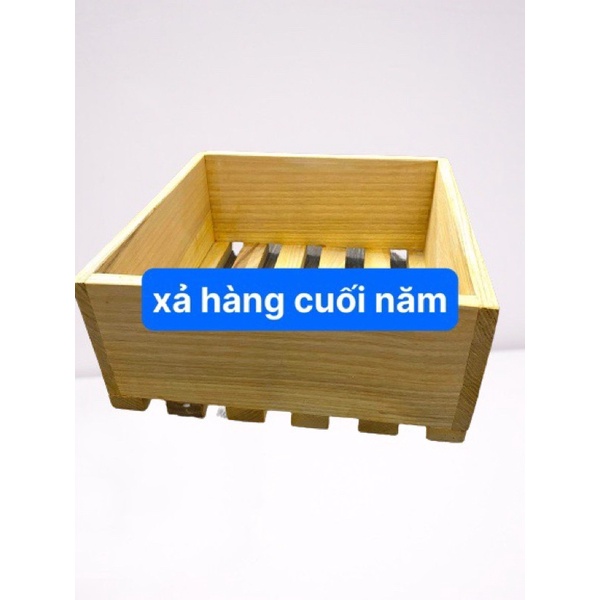 hộp đựng đồ pallet đa năng nhỏ gọn gỗ cao cấp