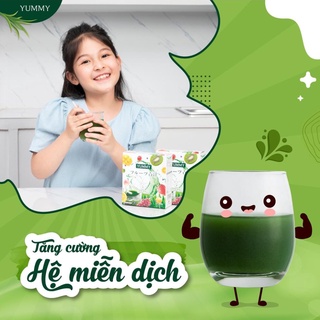 Bột mầm lúa mạch trái cây Nhật Bản Yummy Green