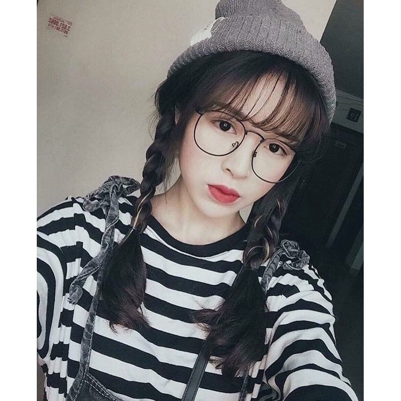 Gọng kính kim loại dáng to Glasses Garden 9396 - Có lắp mắt cận theo yêu cầu | BigBuy360 - bigbuy360.vn