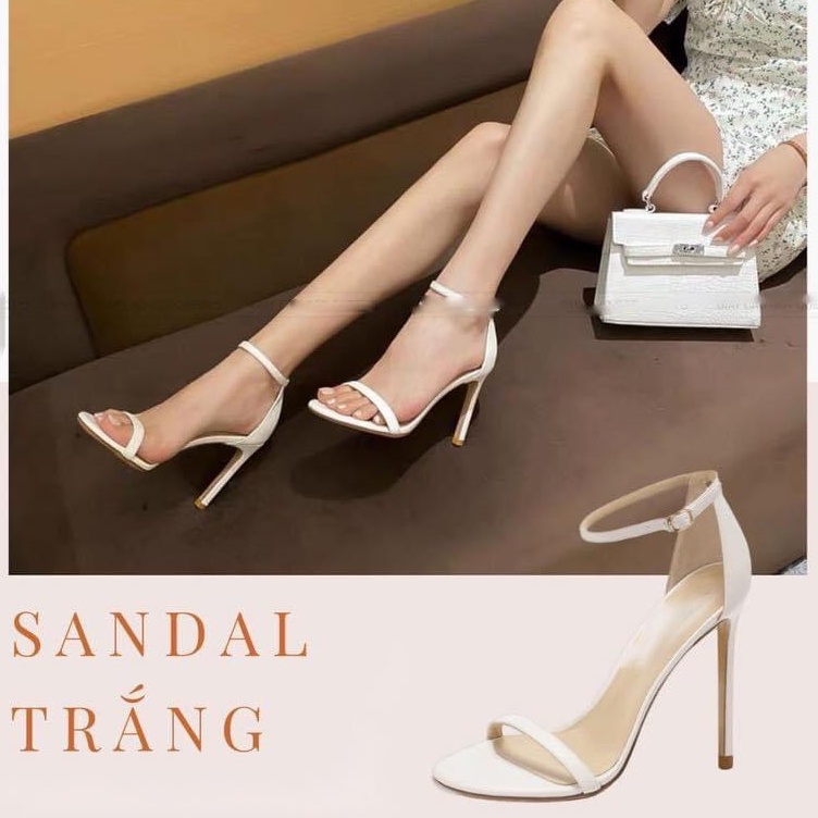 Sandal Cao Gót 10 Phân Quai Mảnh Hàng Cao Cấp Giá Rẻ