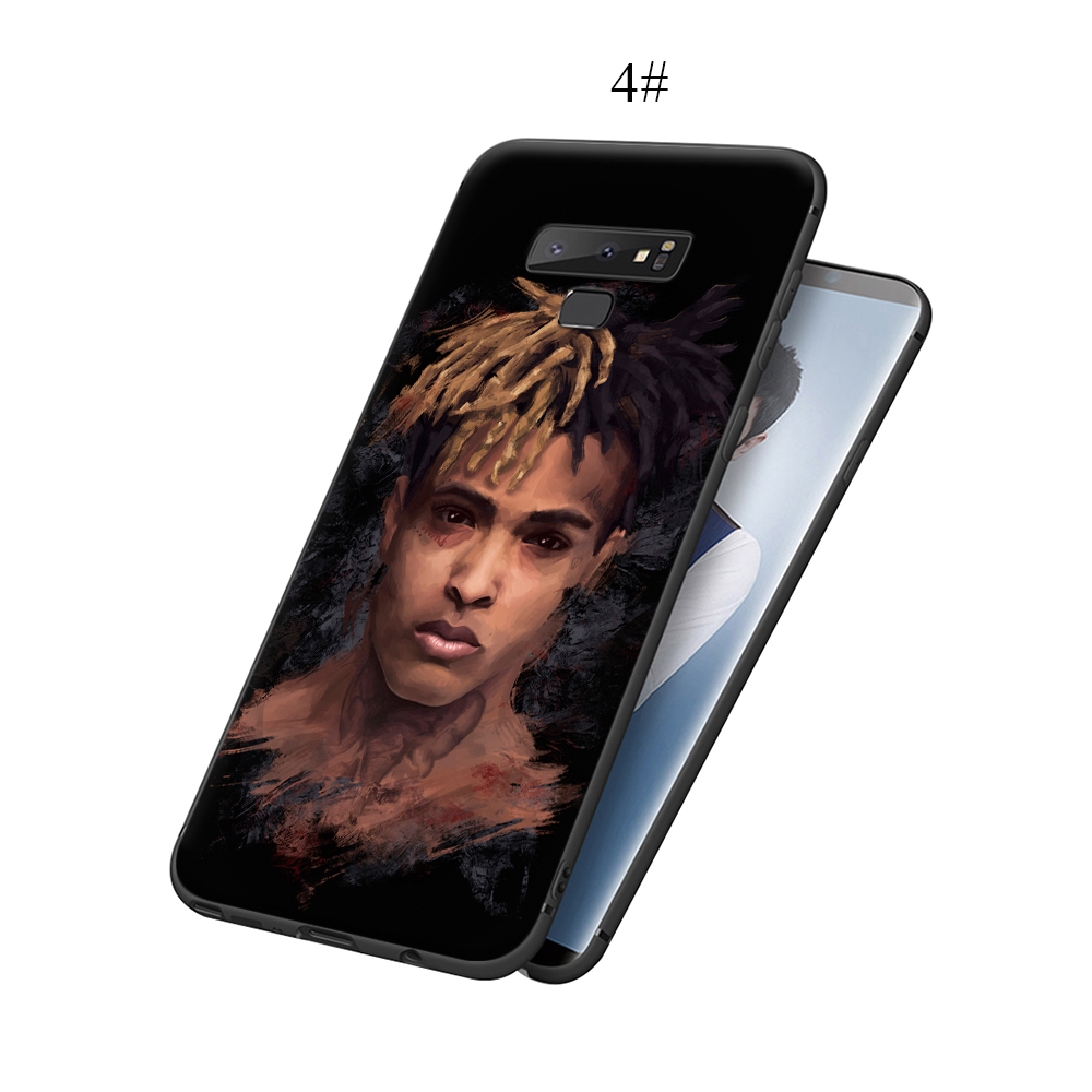 Ốp điện thoại mềm in hình vẽ rapper XXXTENTACION dành cho Samsung S8/S8+/S9/S9+/Note8/Note9/A5 2017/A6 2018