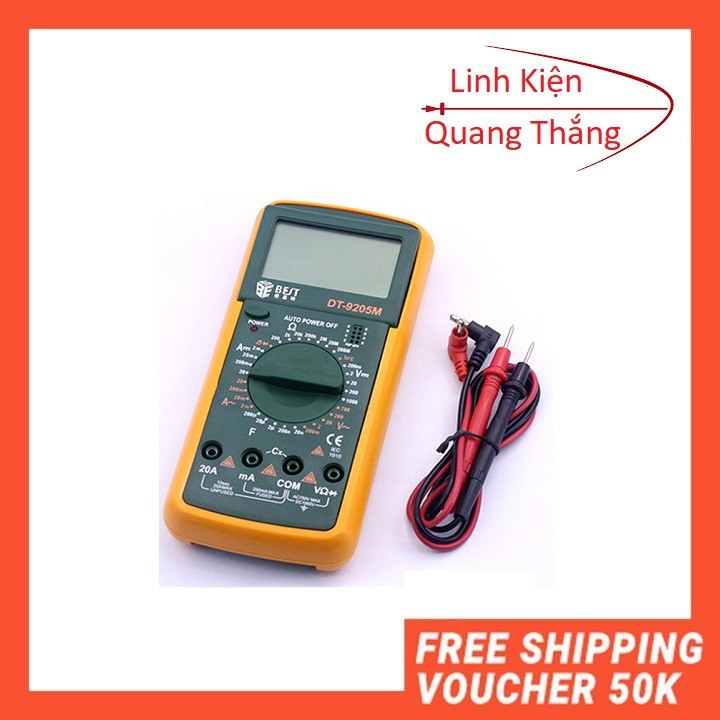 Đồng hồ đo điện best 9205M- linhkiendientubk