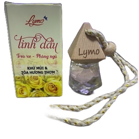Tinh dầu LYMO treo xe ô tô, treo tủ quần áo, treo phòng khử mùi hương dịu nhẹ, tự nhiên