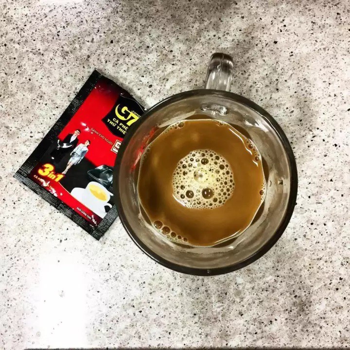[SenXanh CAFE] Cà phê hòa tan Trung Nguyên G7 3in1 (100 gói x 16g)