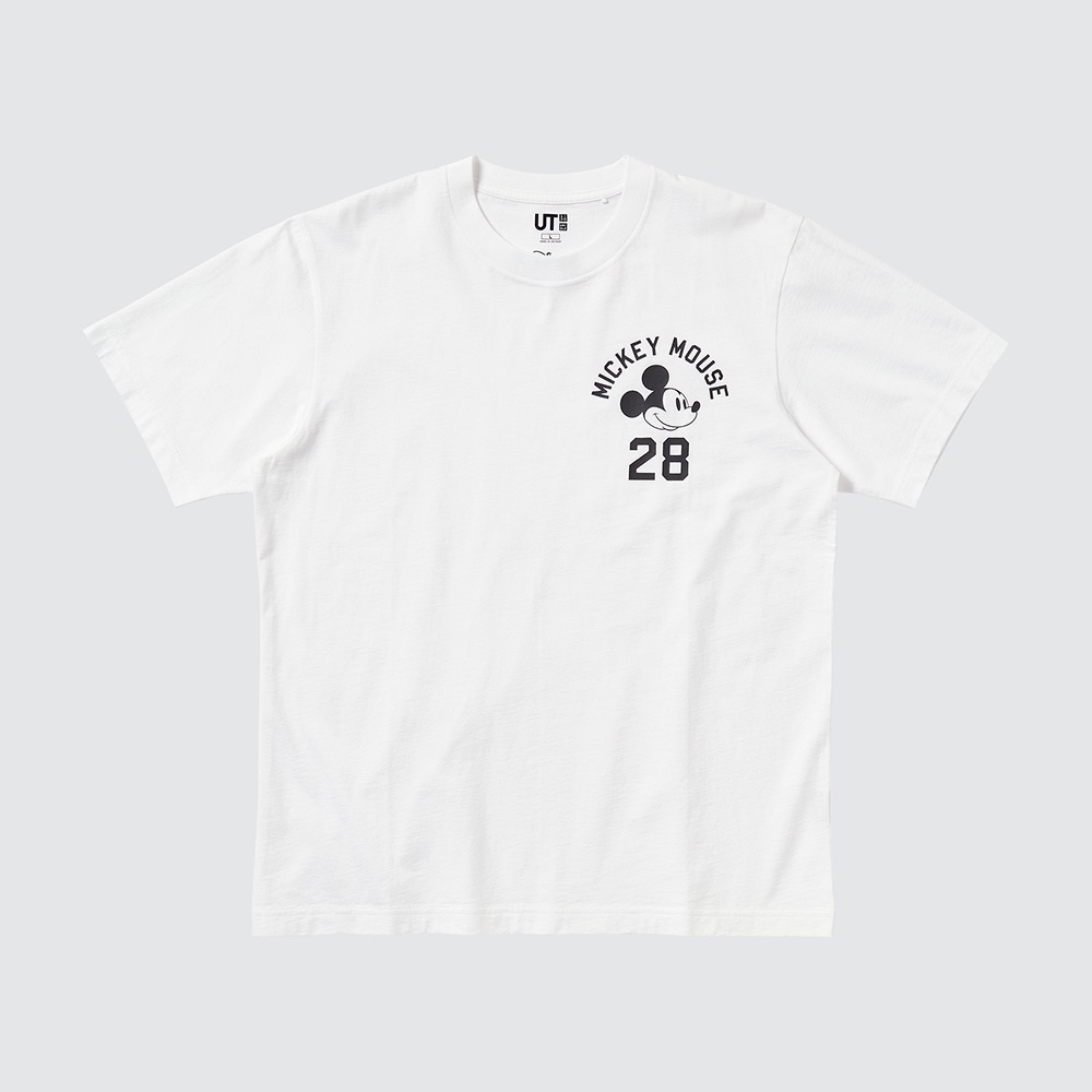 DISNEY Áo Thun Uniqlo UT Tay Ngắn In Họa Tiết Kiến Trúc MFA Cho Nam Và Nữ  452083