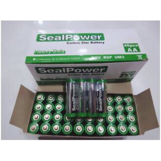 Hai viên pin 2A 3A Sealpower