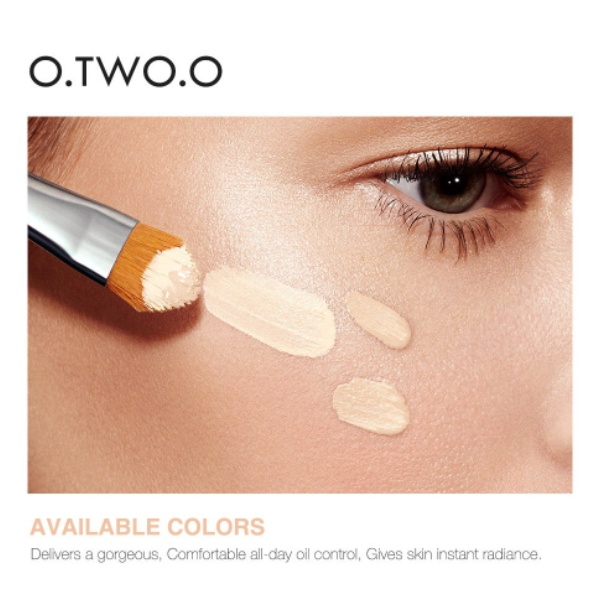 Kem nền dạng lỏng O.TWO.O kiềm dầu tự nhiên 30ml mã 9983