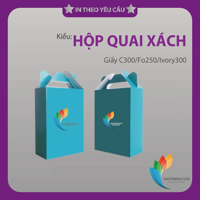 Hộp Quai Xách, Hộp giấy. in theo yêu cầu, in giá rẻ. #shopinan | BigBuy360 - bigbuy360.vn