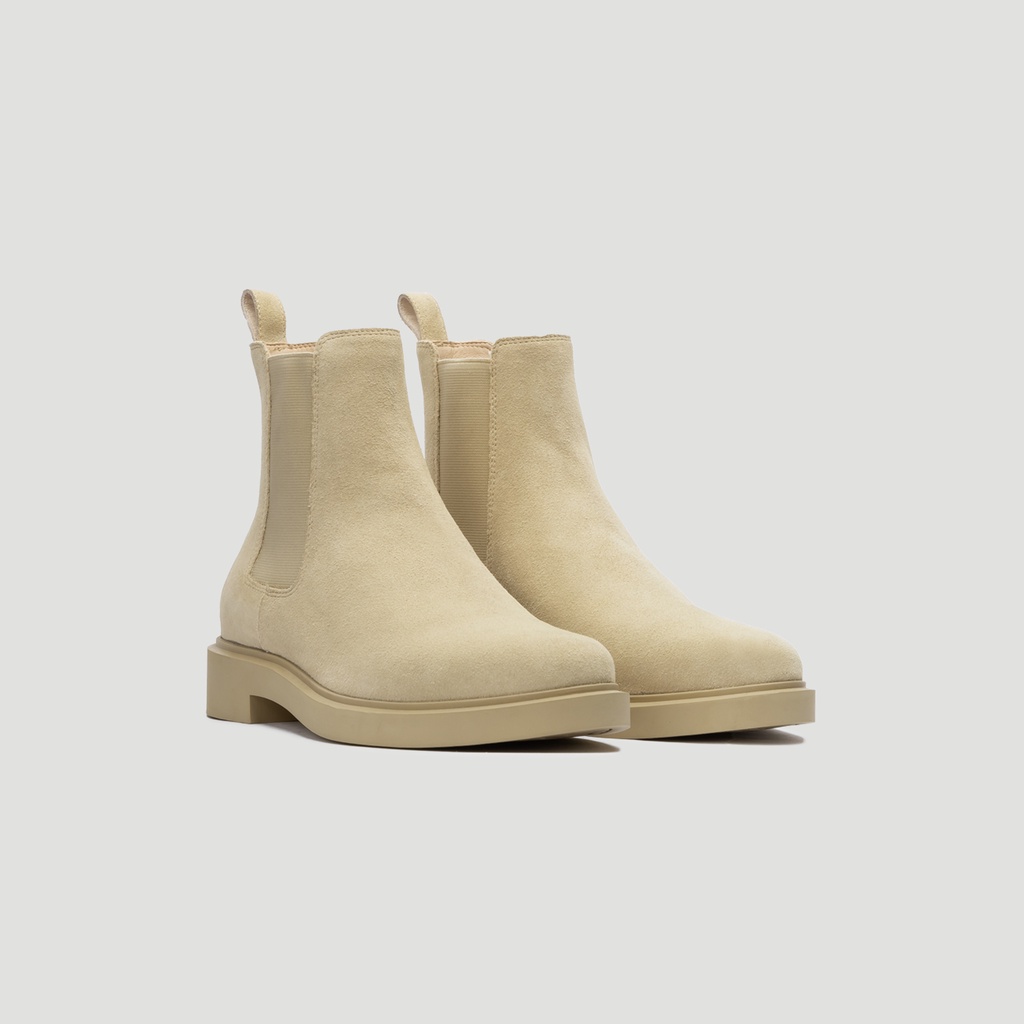 Giày boot THE WOLF basic wolf chelsea boot - Tan