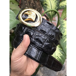 Thắt lưng da cá sấu