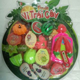 🍎Đồ chơi cắt trái cây rau củ