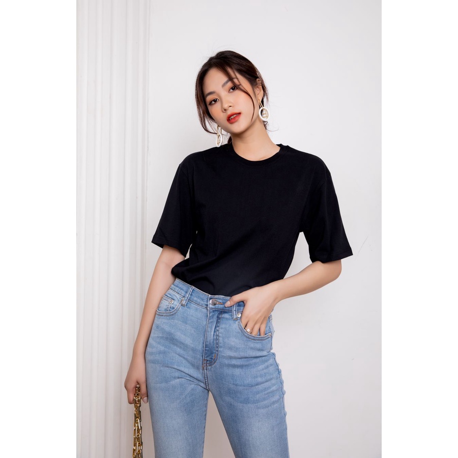 Quần skiny jean Masara dáng ôm màu xanh nhạt