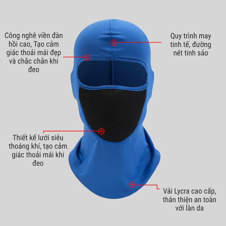 Khăn Phượt Trùm Đầu Ninja Điều Hòa ARI Cao Cấp, Chống Nắng Chống Tia Uv Cực Tốt Đa Năng Đi Xe Máy, Câu Cá [KPT]